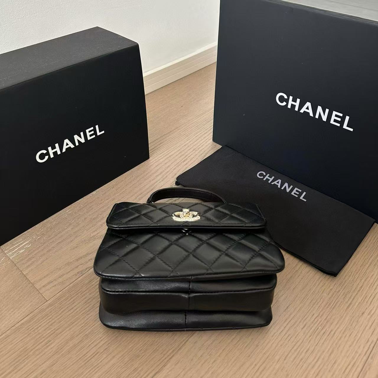 CHANE124ss trendyハンドバッグ【 50％割引+送料無料】