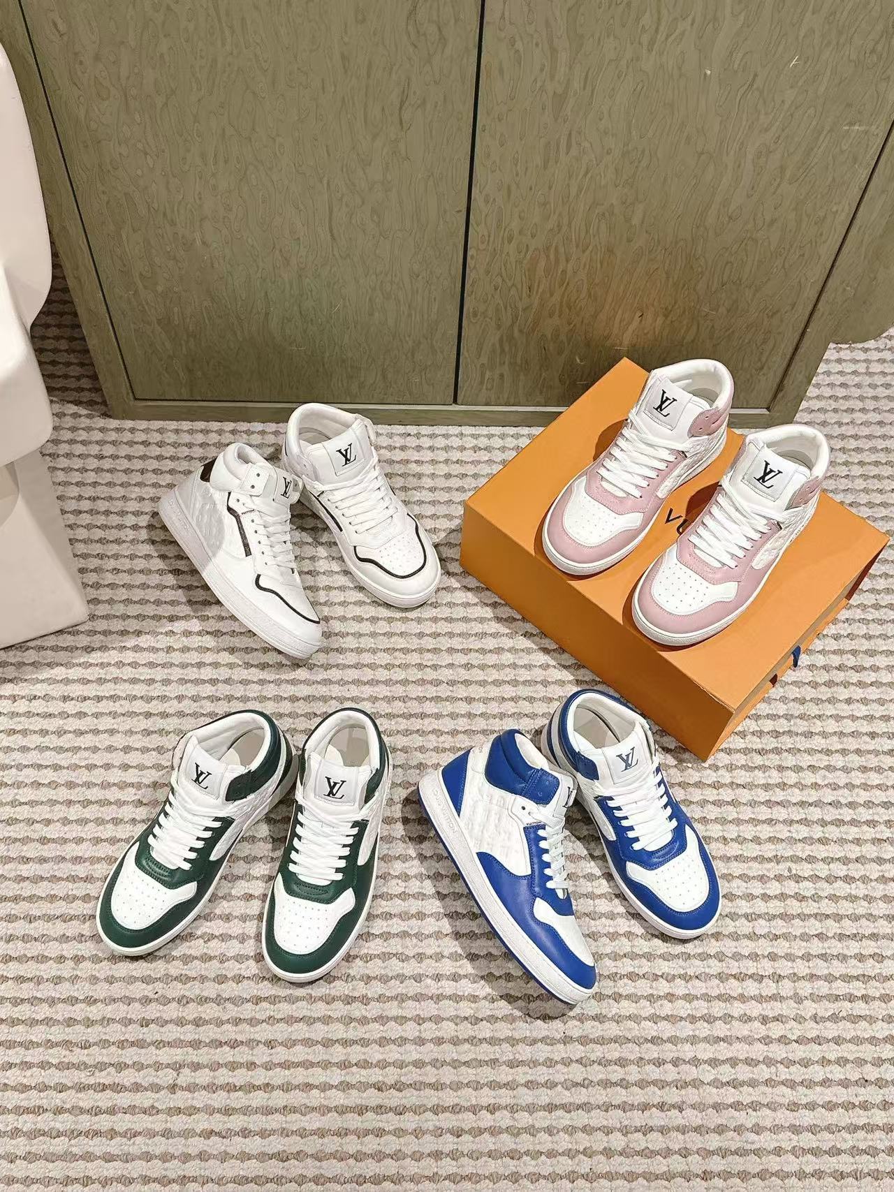 LV高品質ハイトップスニーカー【50％割引+送料無料】