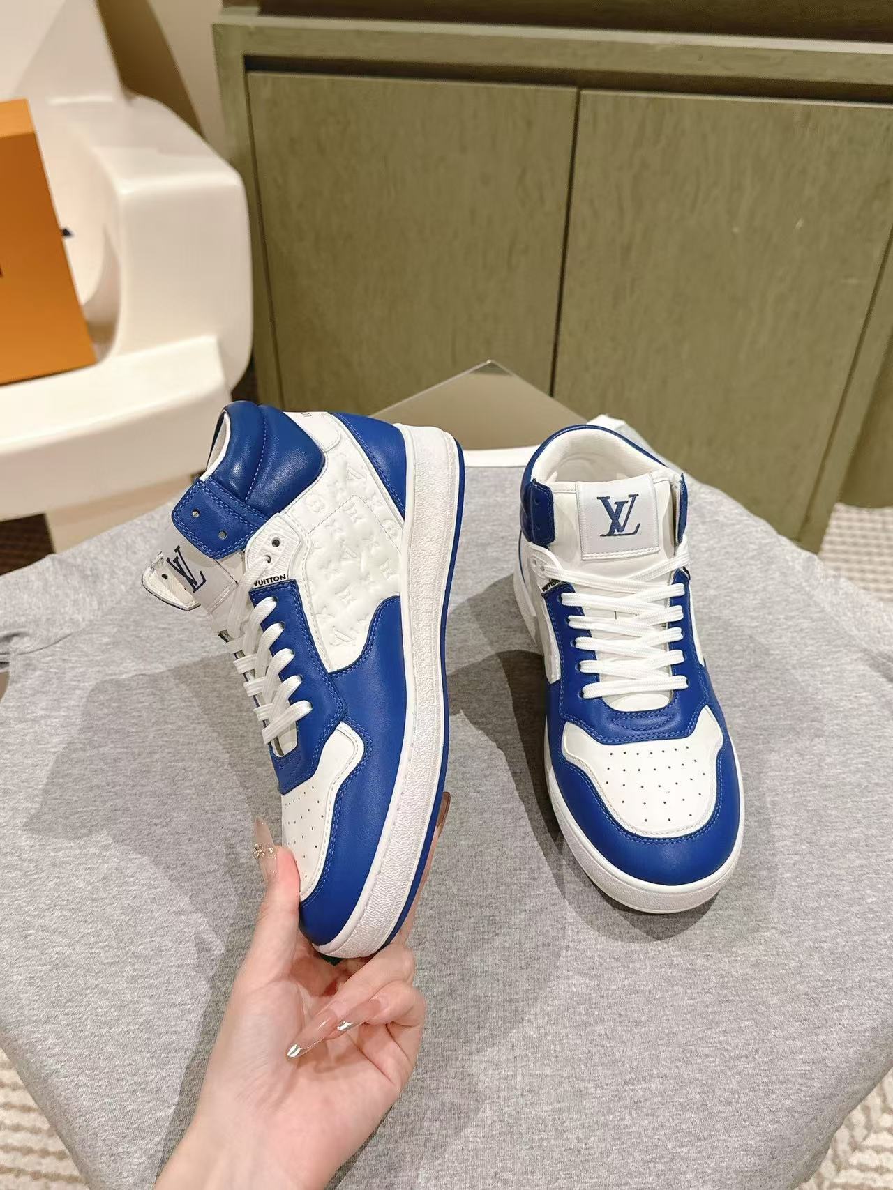 LV高品質ハイトップスニーカー【50％割引+送料無料】