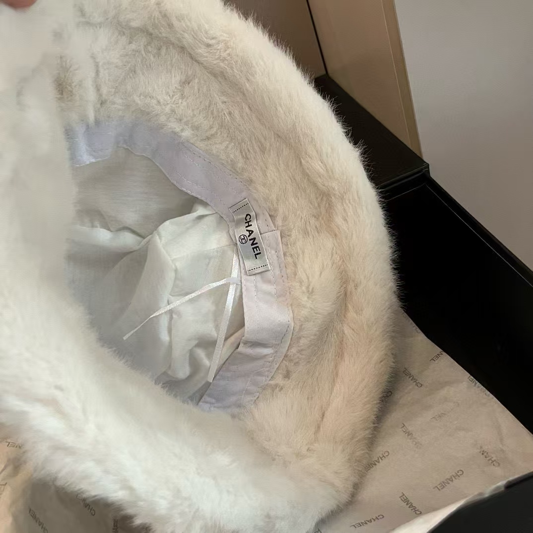 CHANE1 プラッシュウールバケットハット【50％割引+送料無料】