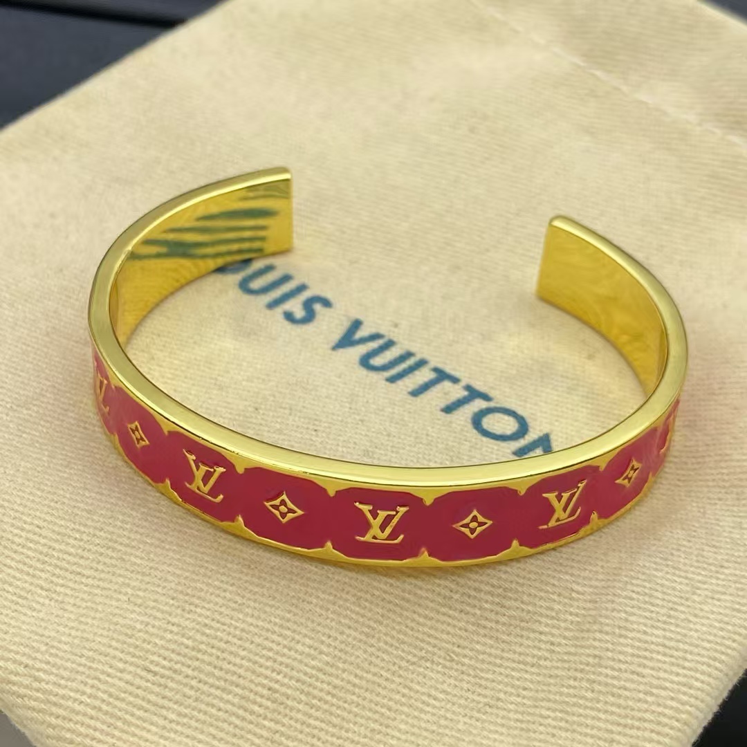 LV 四つ葉のクローバー オープンブレスレット【50％割引+送料無料】