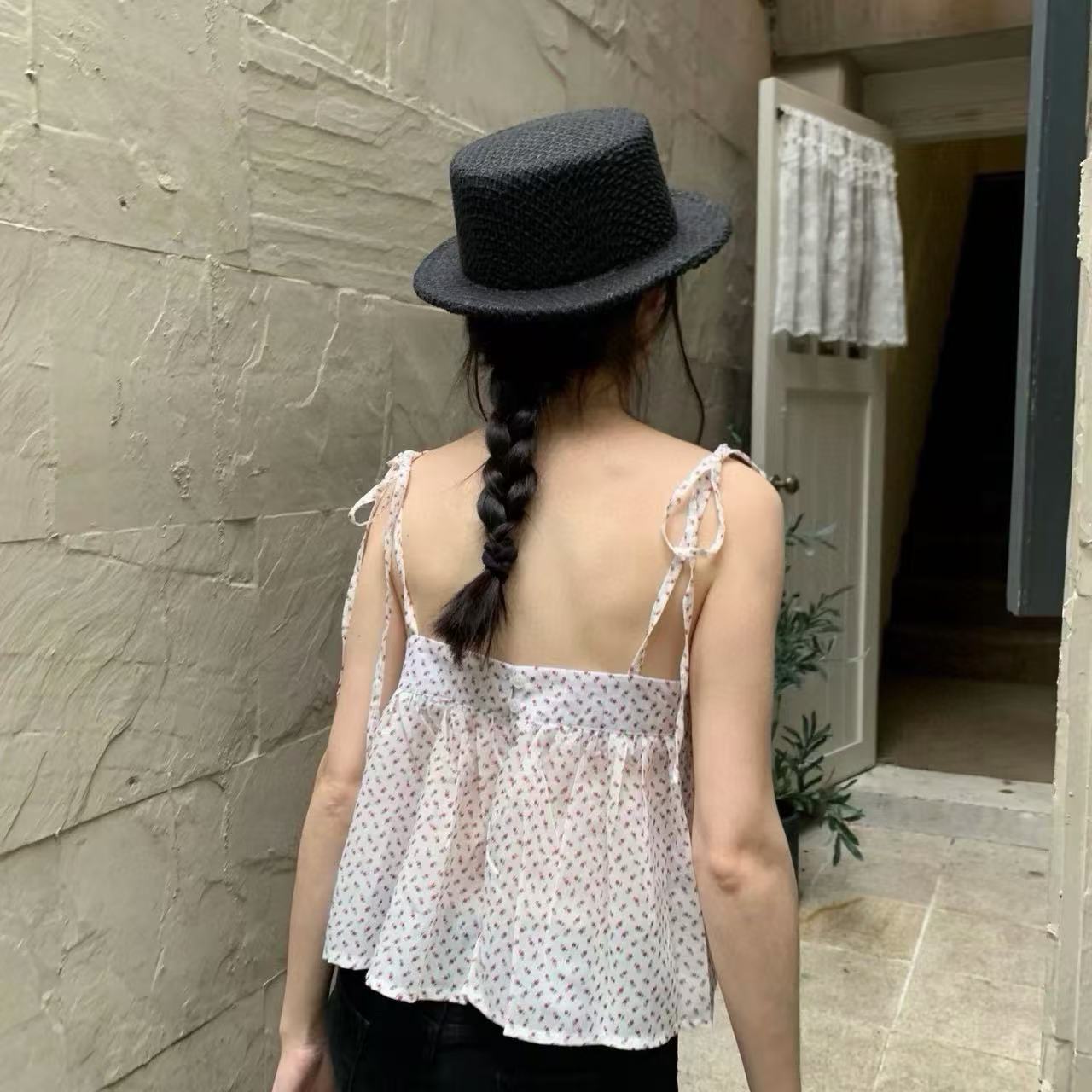 CHANE1 クラシック レディ ウール フラット シルクハット【50％割引+送料無料】