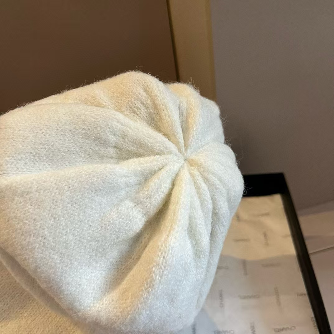 CHANE1 ダブルシー ラージロゴ ウールハット【50％割引+送料無料】