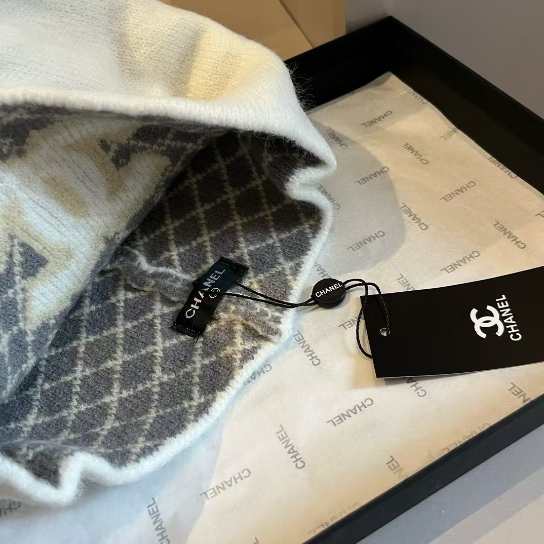 CHANE1 ダブルシー ラージロゴ ウールハット【50％割引+送料無料】