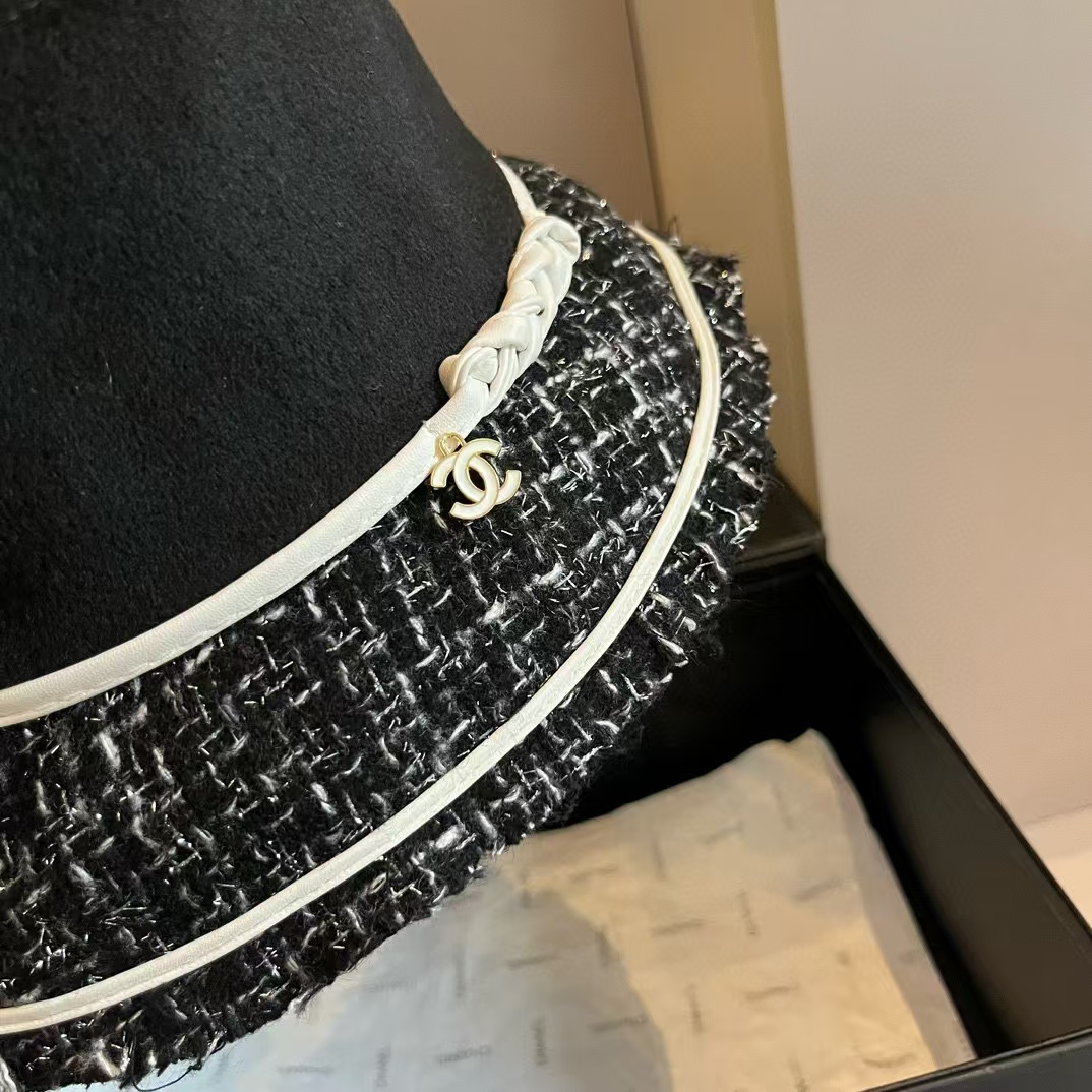 CHANE1 ウーブン カラーブロック バケット ハット【50％割引+送料無料】