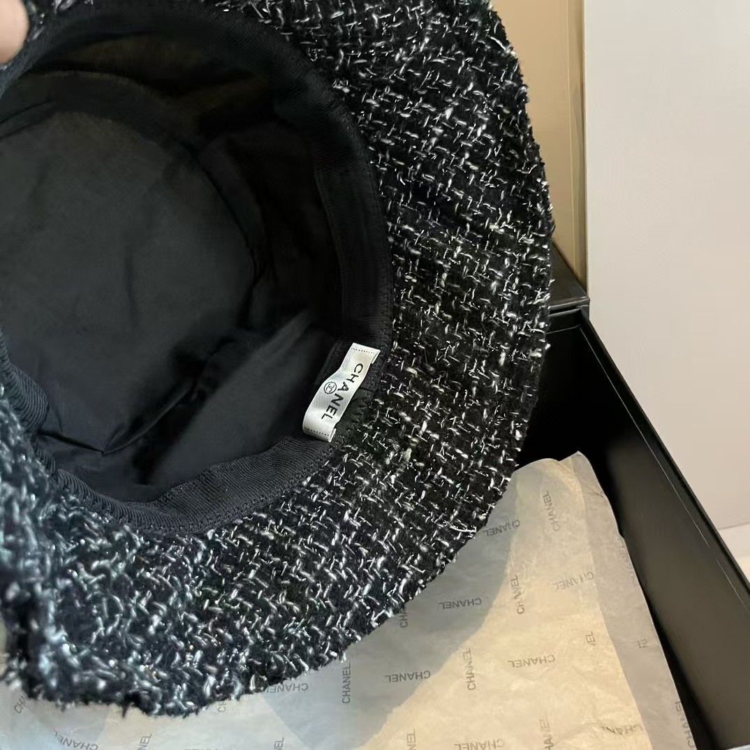 CHANE1 ウーブン カラーブロック バケット ハット【50％割引+送料無料】