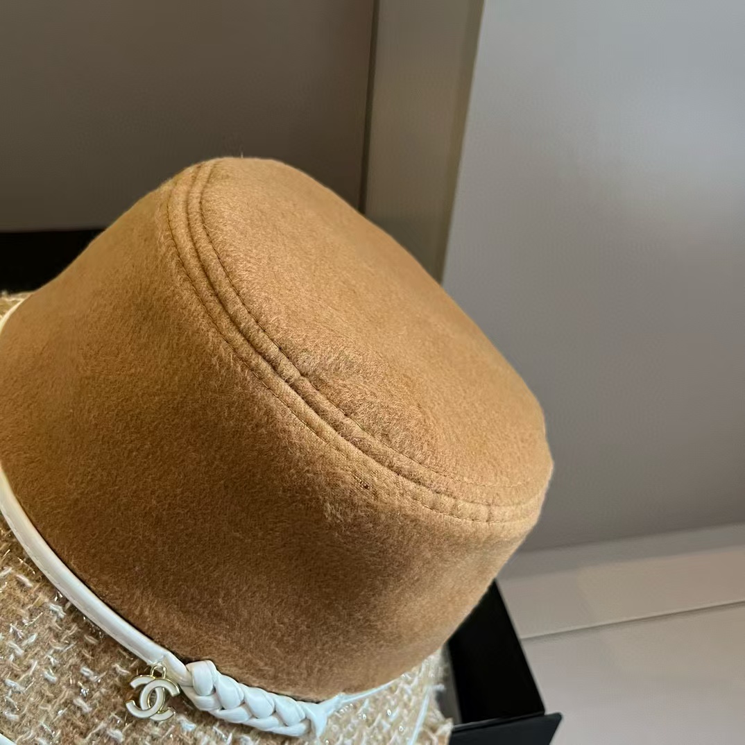 CHANE1 ウーブン カラーブロック バケット ハット【50％割引+送料無料】