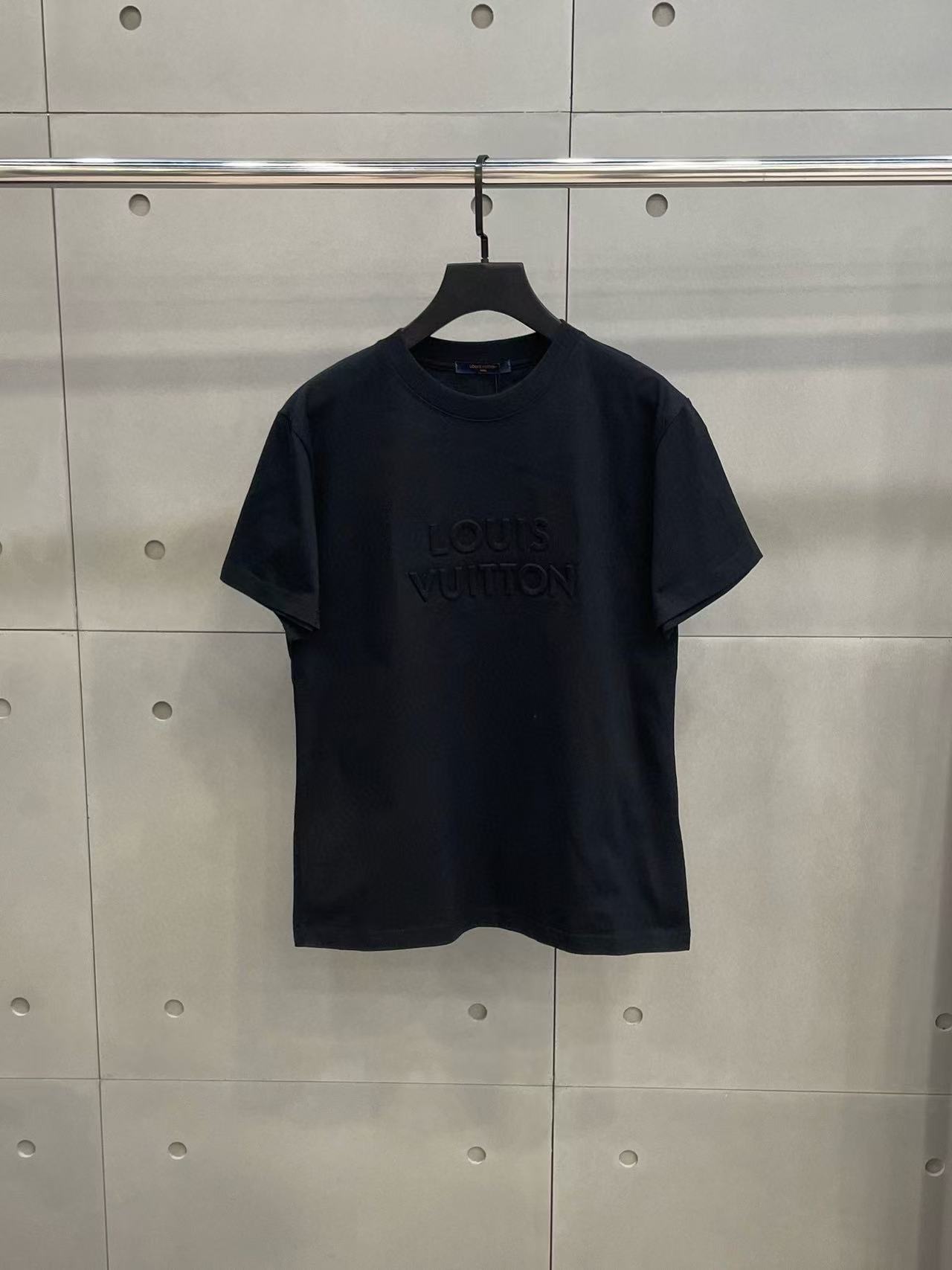 LVエンボス立体レターTシャツ【50％割引+送料無料】