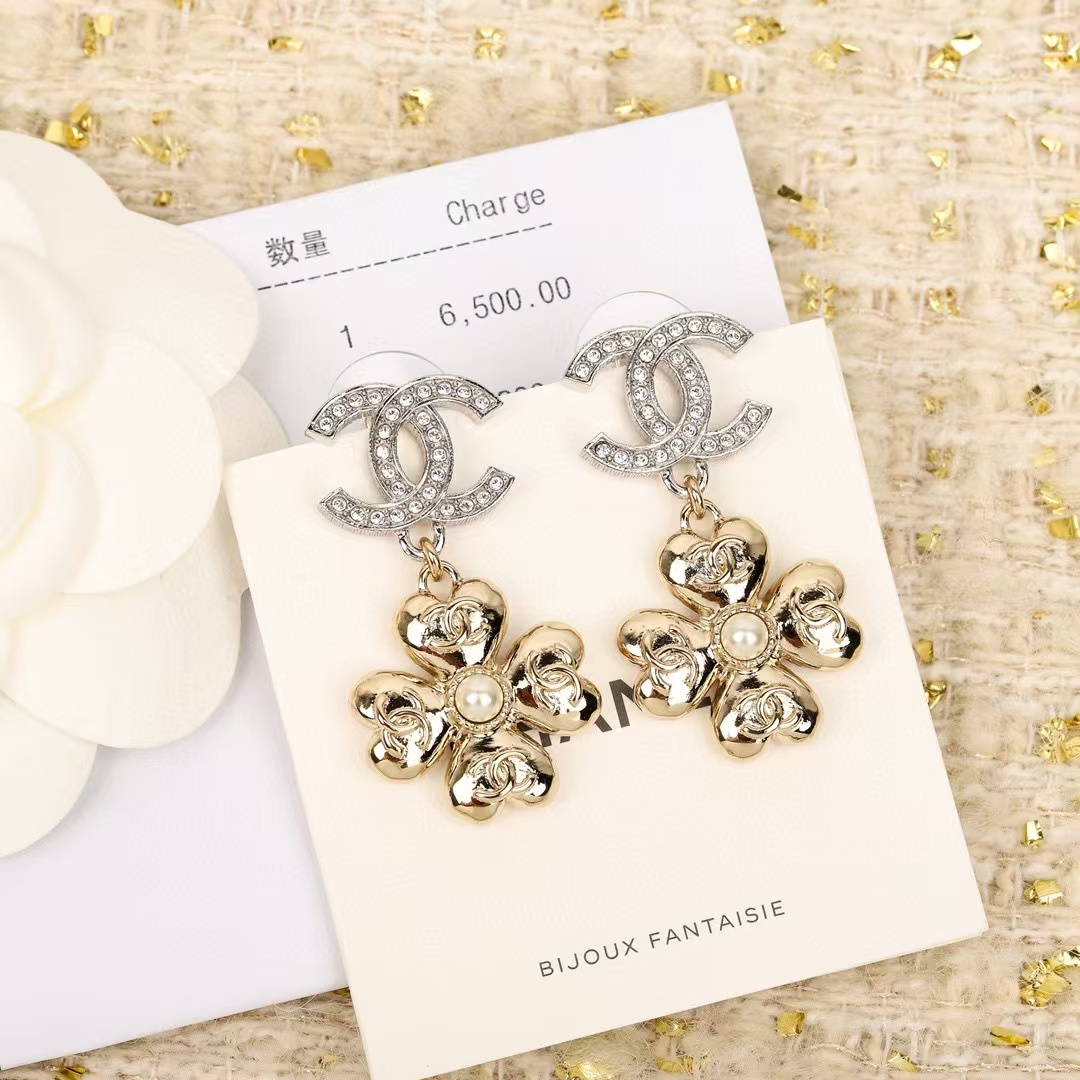 CHANE1 ハートセット ダイヤモンド イヤリング【50％割引+送料無料】