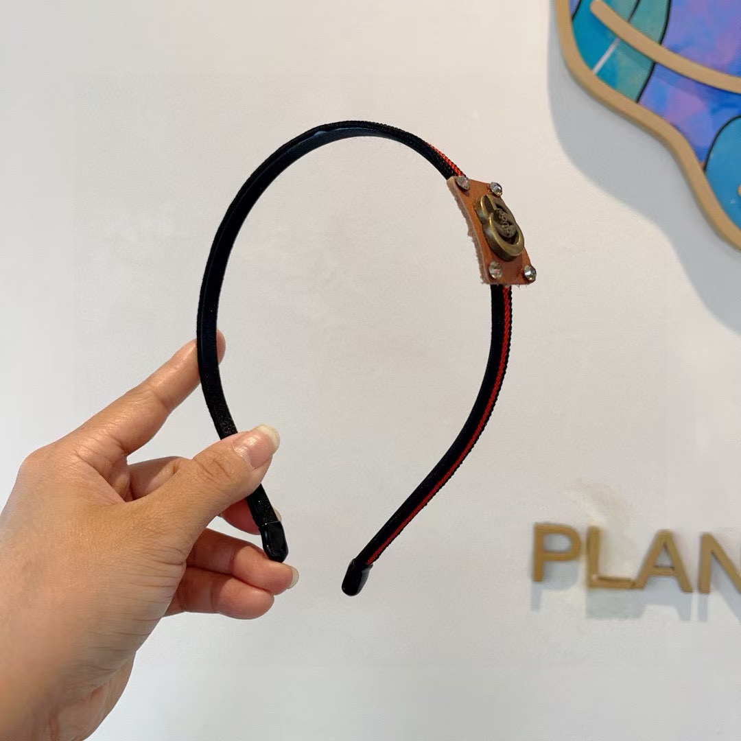 GUCC1 クラシック ナロー ヘッドバンド【50％割引+送料無料】