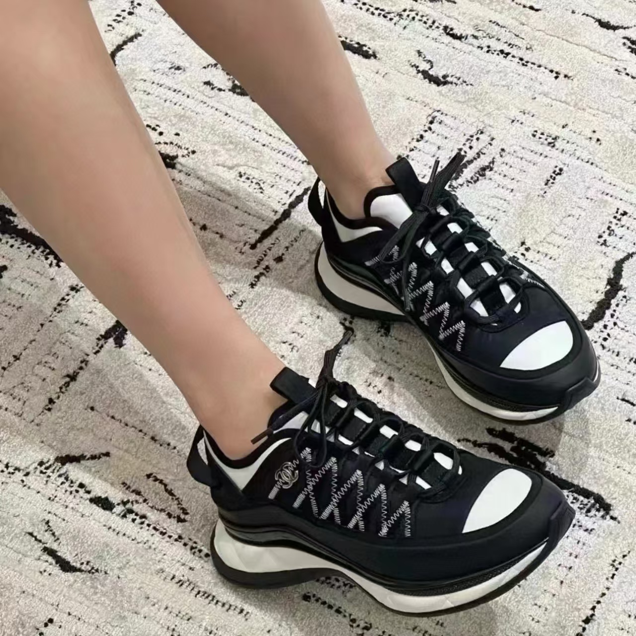 CHANE1 高品質クラシックスニーカー【50％割引+送料無料】