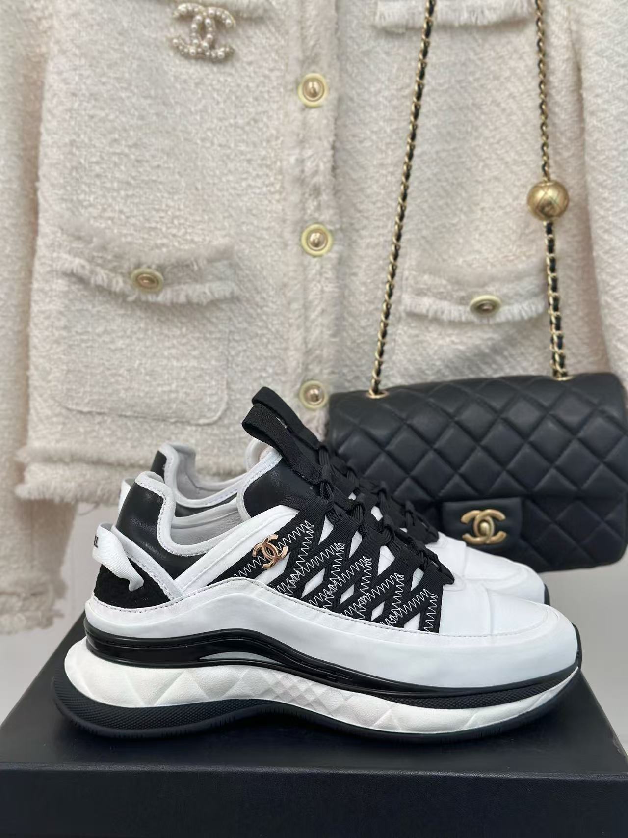 CHANE1 高品質クラシックスニーカー【50％割引+送料無料】