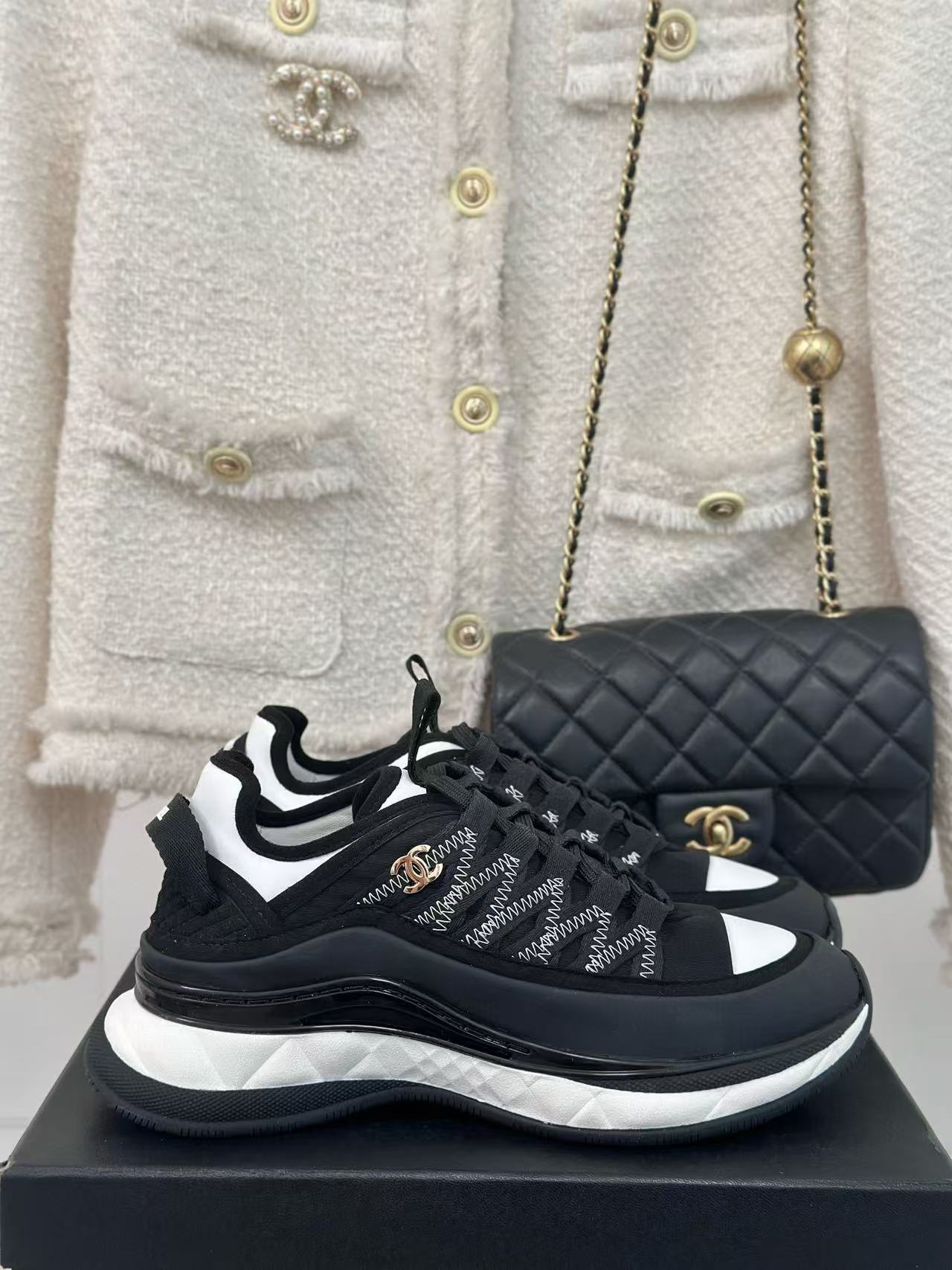 CHANE1 高品質クラシックスニーカー【50％割引+送料無料】