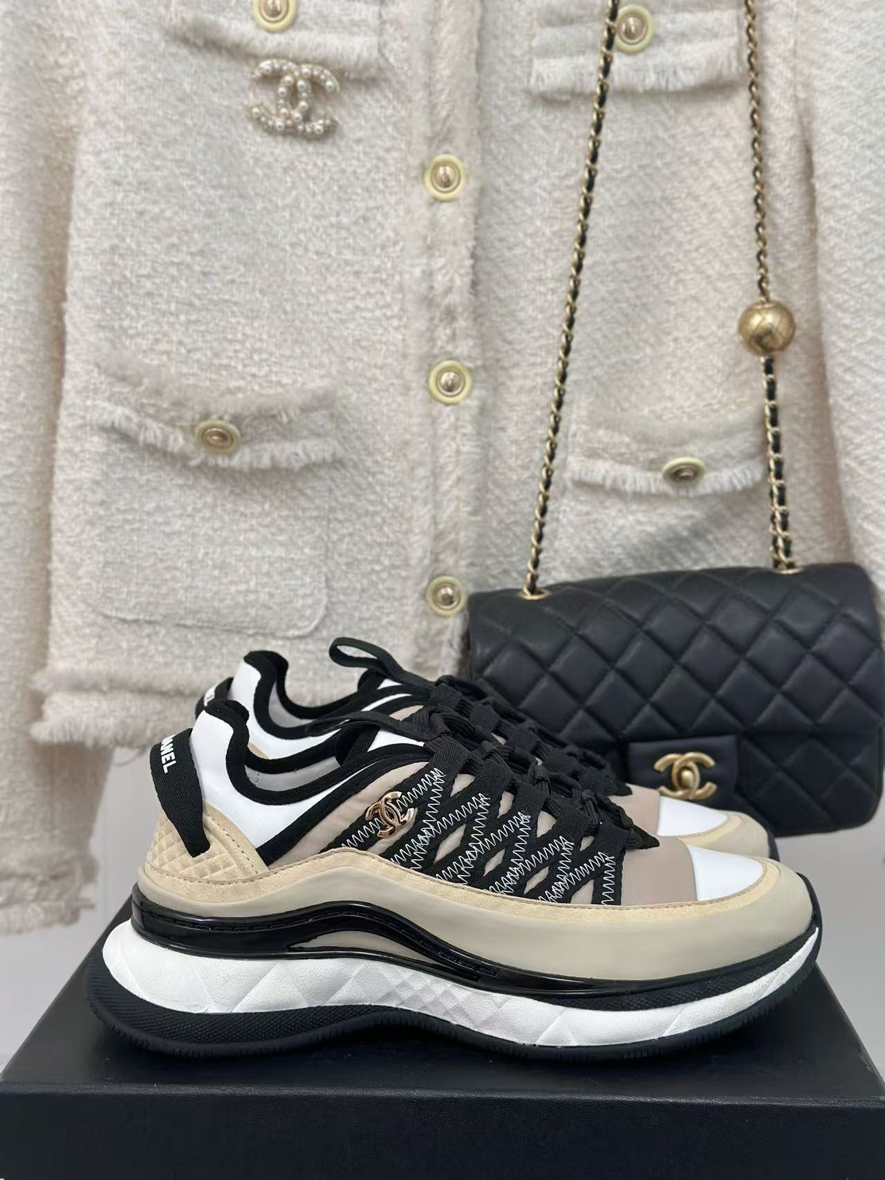 CHANE1 高品質クラシックスニーカー【50％割引+送料無料】