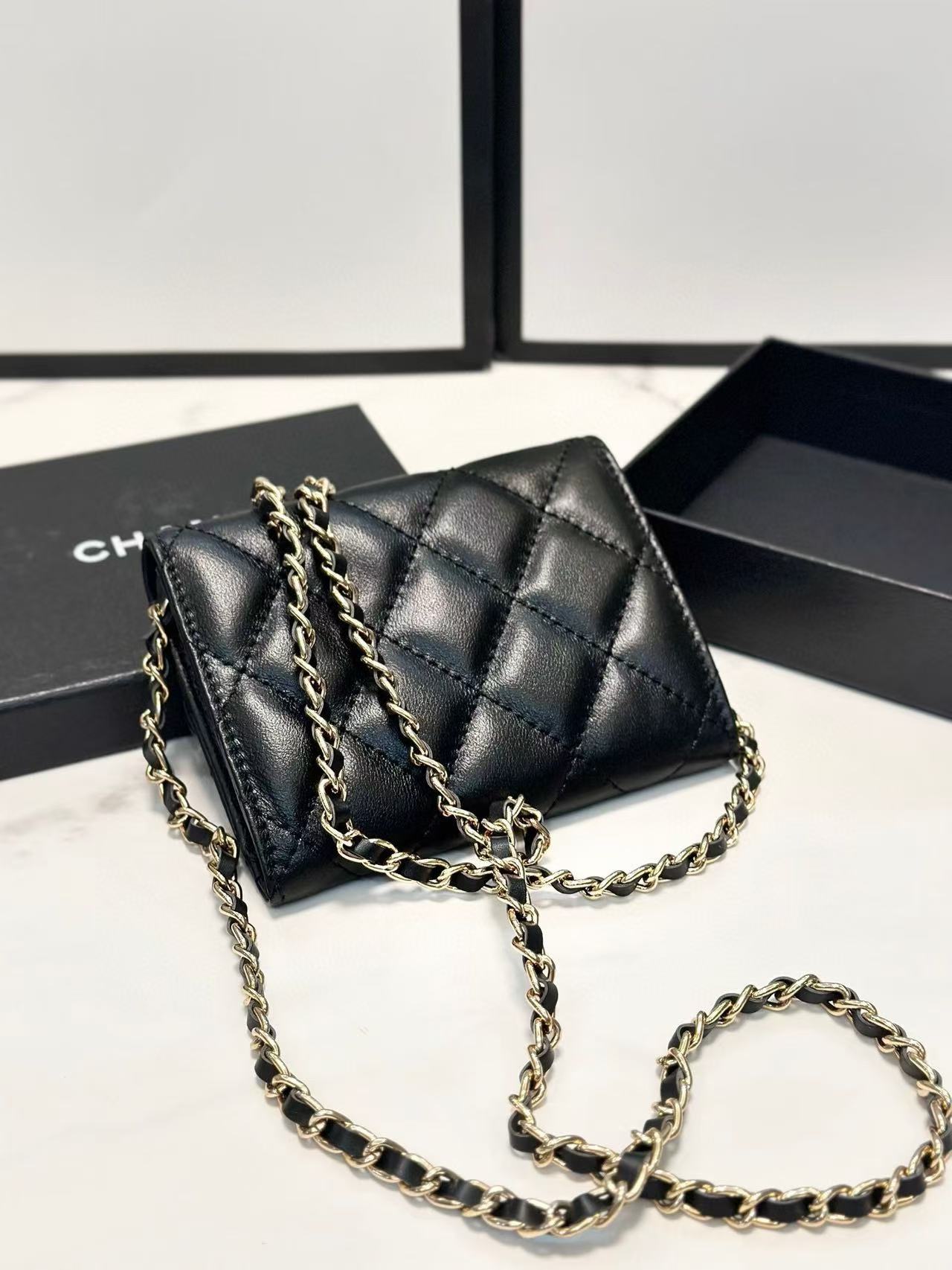 CHANE1 チェーン シープスキン ショルダー クロスボディバッグ【50％割引+送料無料】