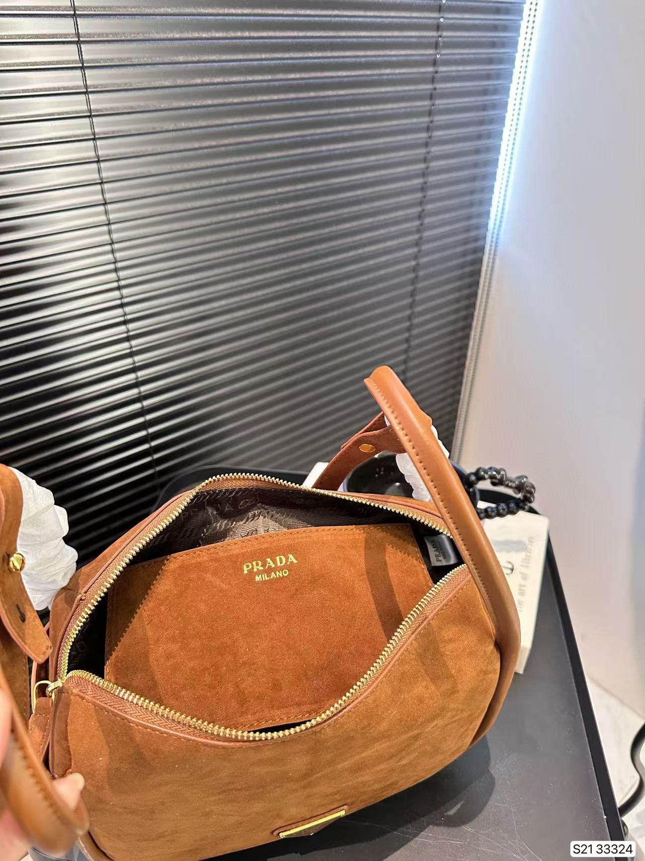 PR4DA ディアスキンハンドバッグ【50％割引+送料無料】