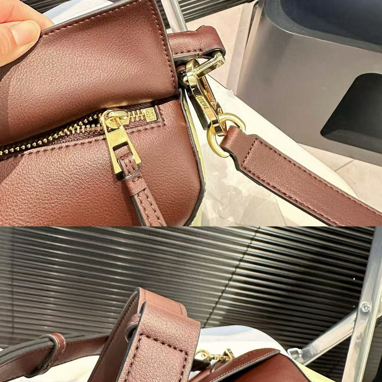 L0WEW カラーブロックトートバッグ【50％割引+送料無料】