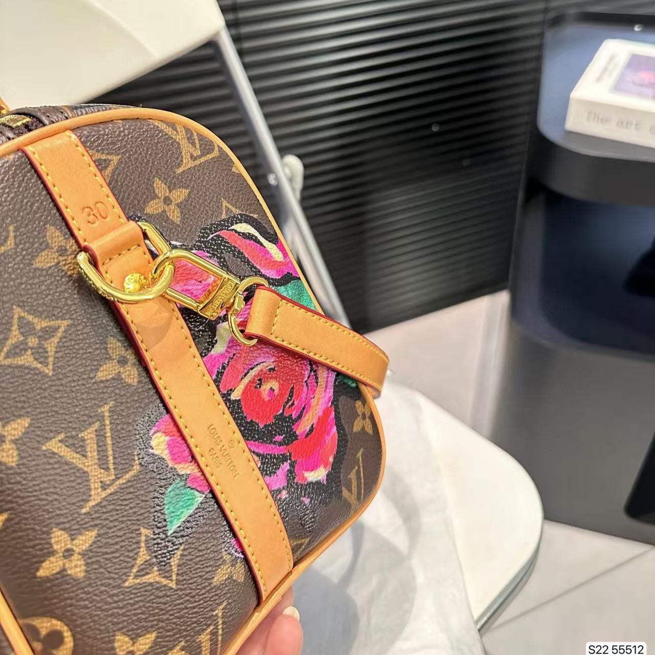 LV カラーペインティング ハンドバッグ【50％割引+送料無料】