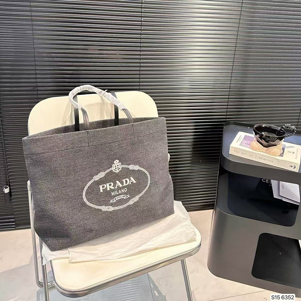 PR4DA デニムショッパーバッグ【50％割引+送料無料】