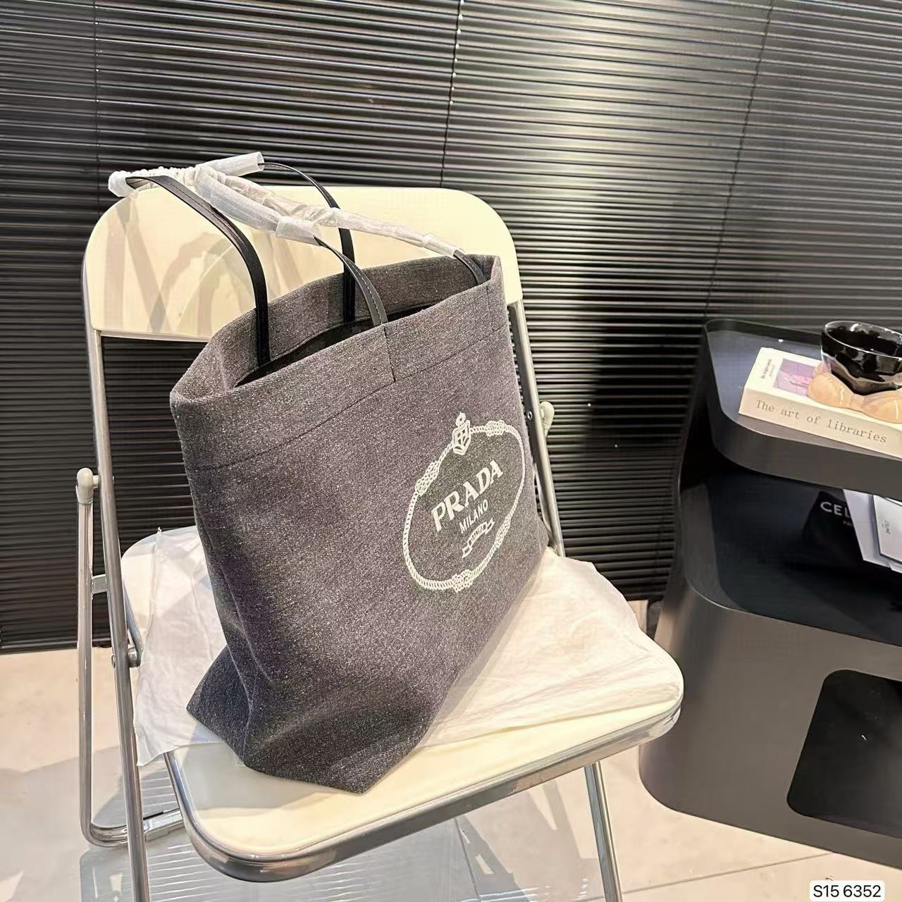 PR4DA デニムショッパーバッグ【50％割引+送料無料】