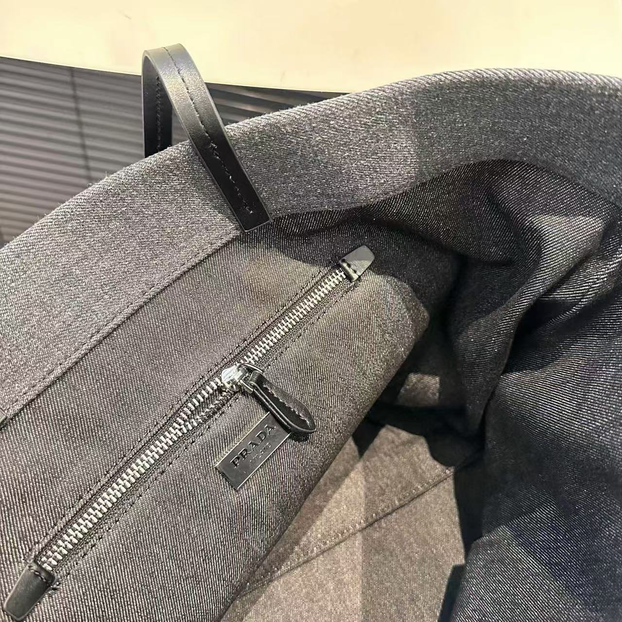 PR4DA デニムショッパーバッグ【50％割引+送料無料】