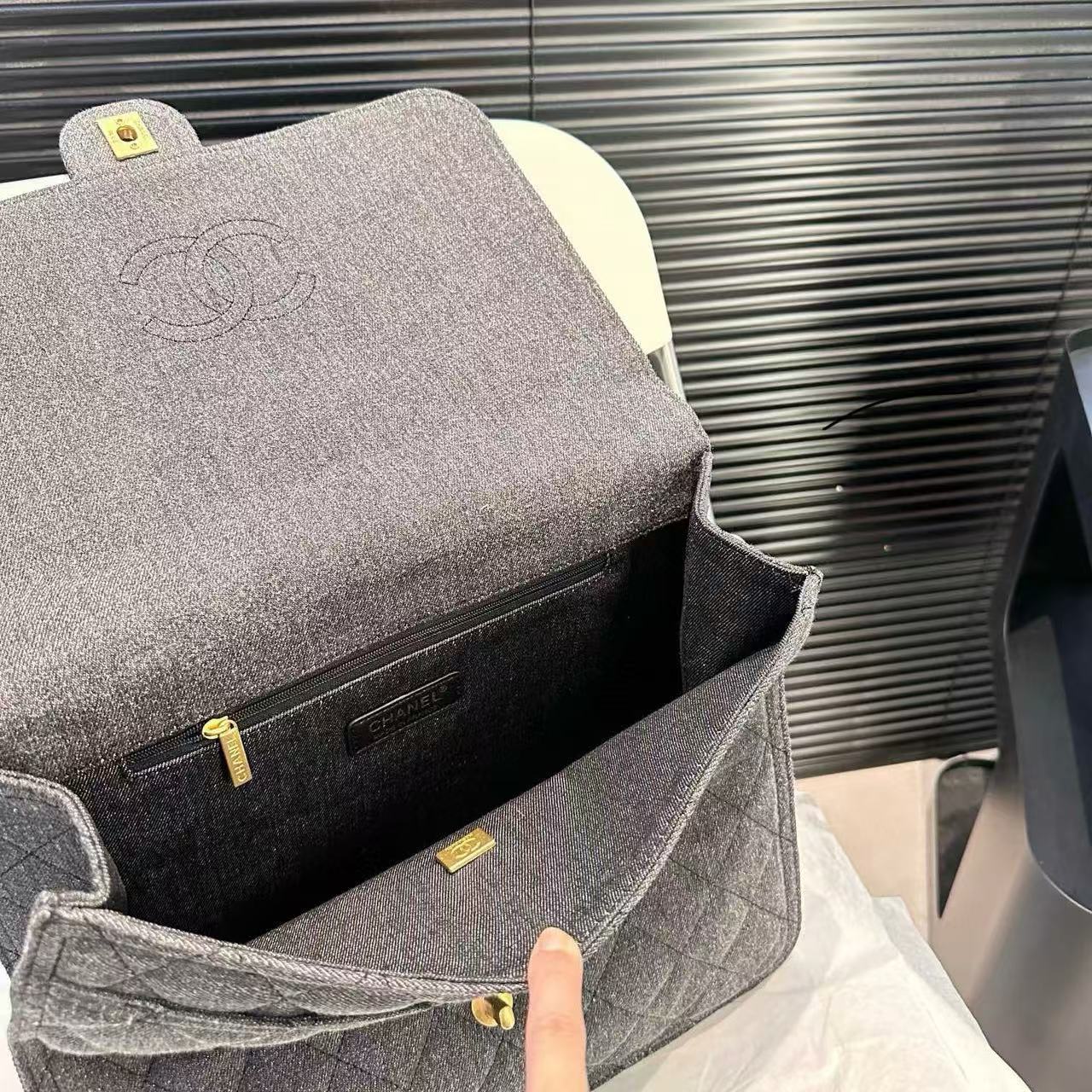 CHANE1 デニムバックパック【50％割引+送料無料】