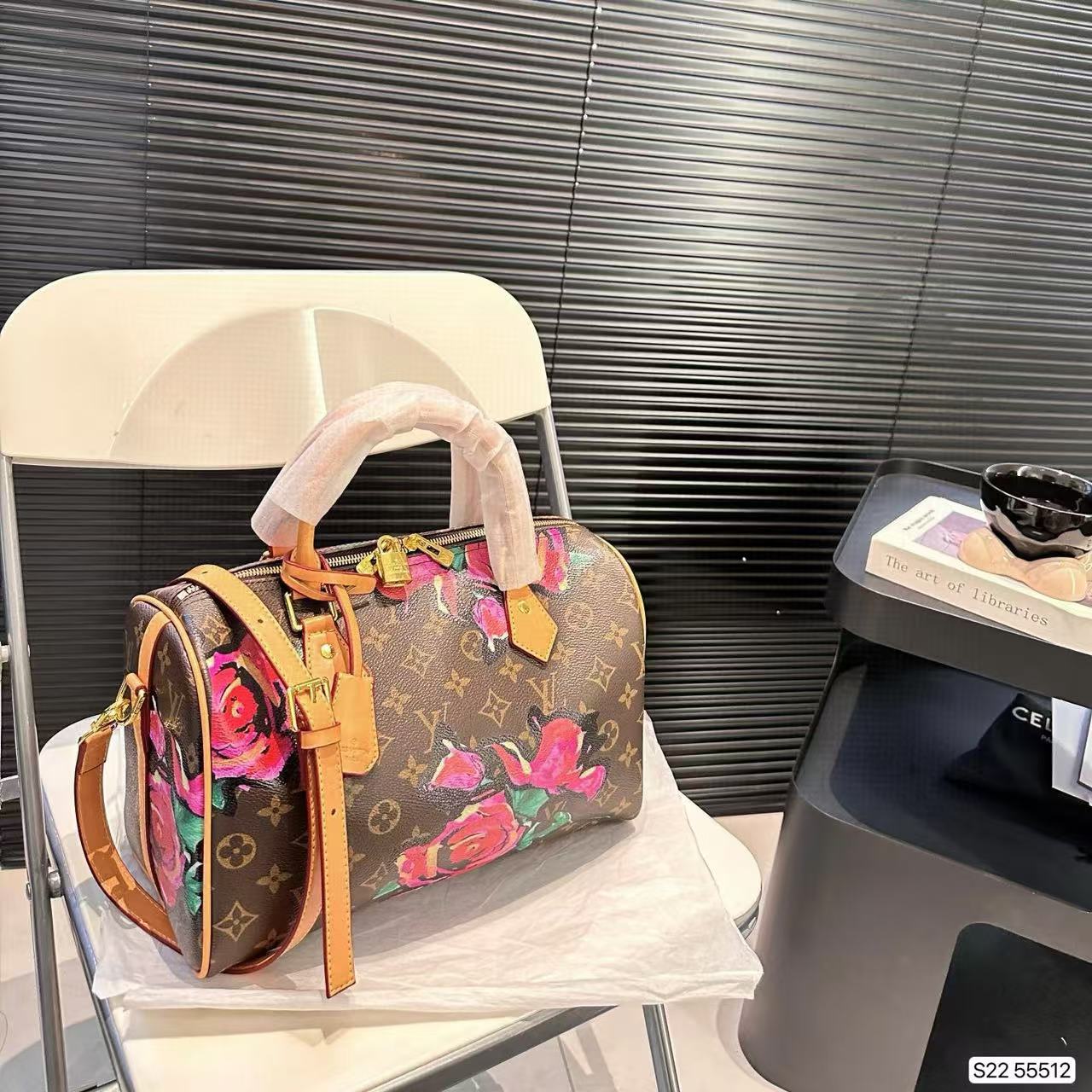 LV カラーペインティング ハンドバッグ【50％割引+送料無料】