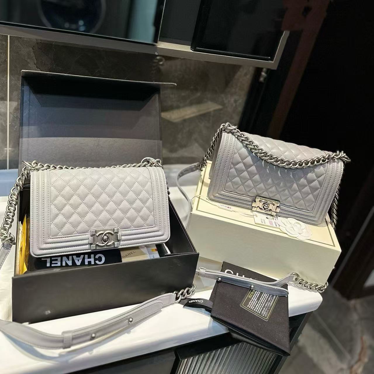 CHANE1 シープスキン チェーン ショルダー クロスボディバッグ【50％割引+送料無料】