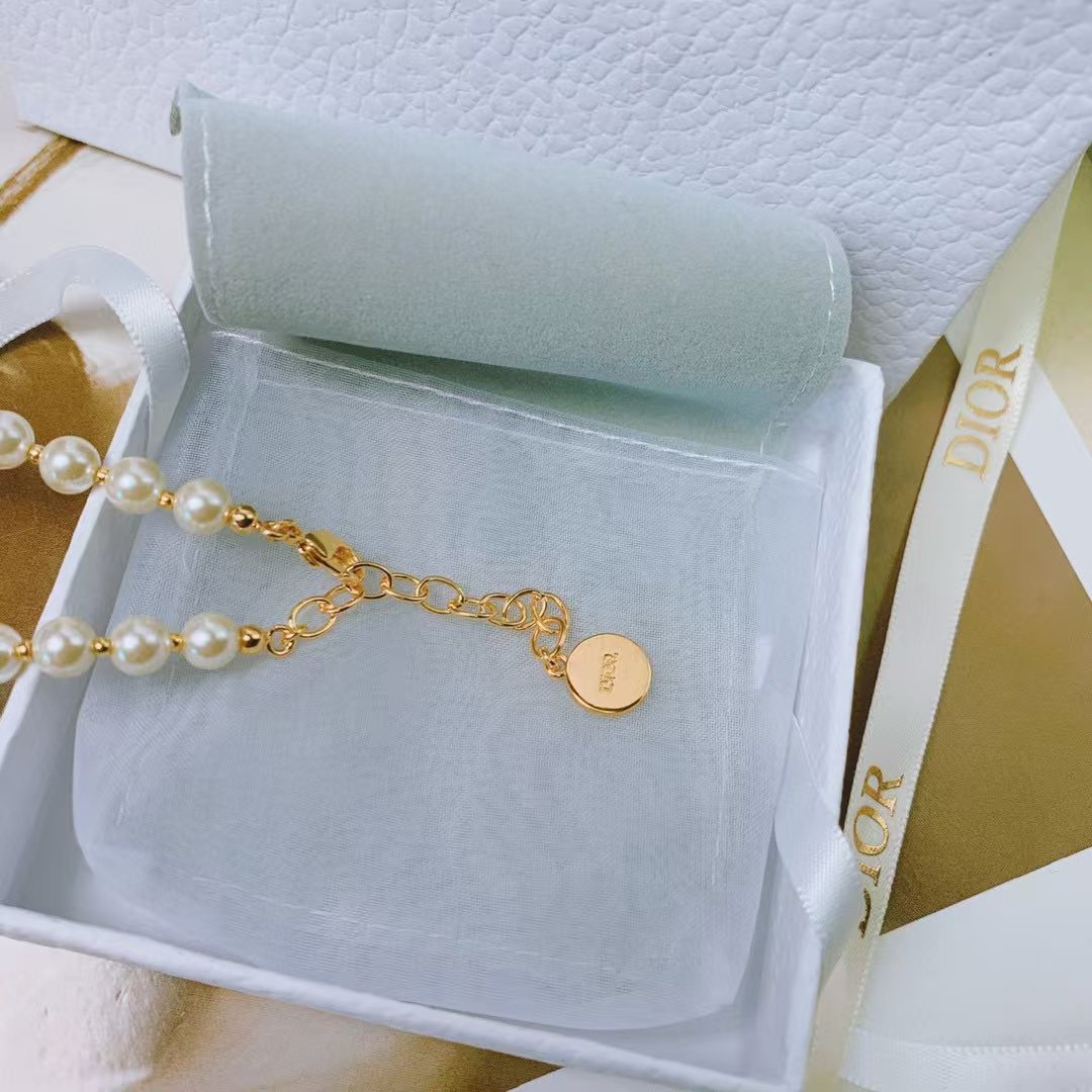 DI0R CD パールネックレス【50％割引+送料無料】