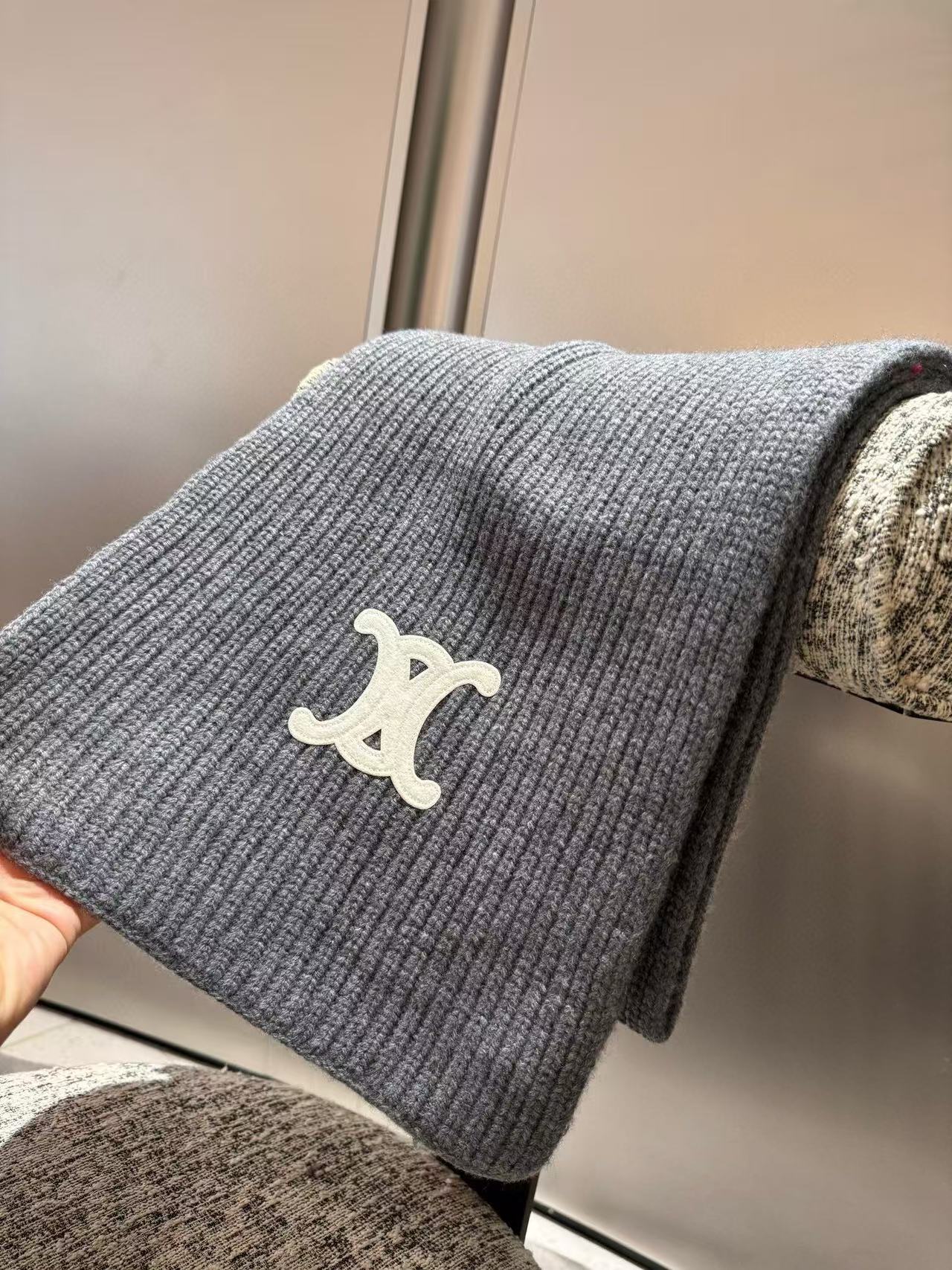 CEL1NE 凱旋門 ウール スカーフ【50％割引+送料無料】