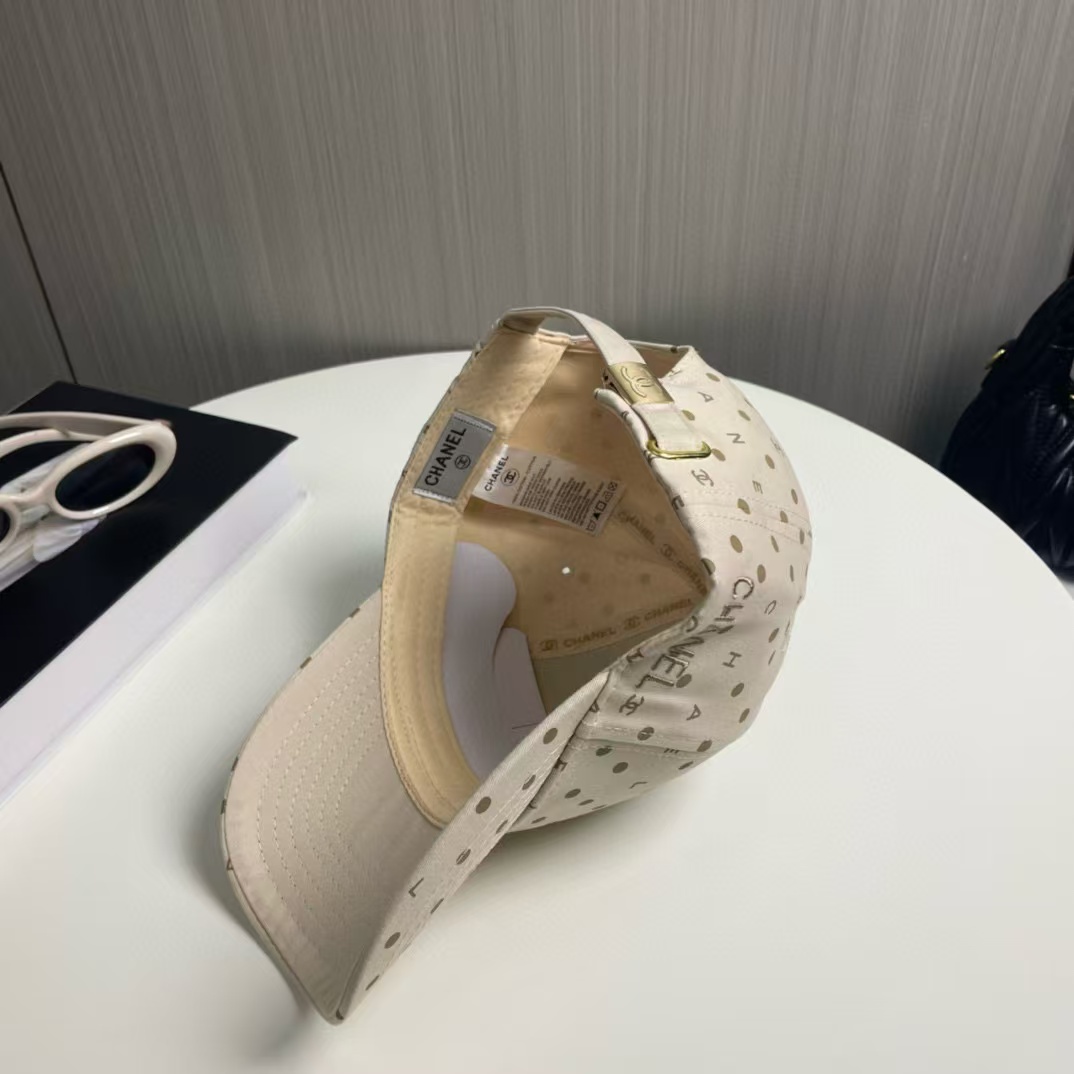 CHANE1 ポルカドット ベースボールキャップ【50％割引+送料無料】