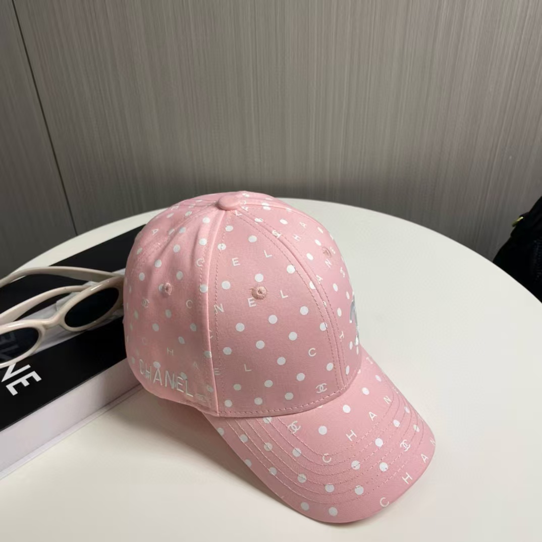 CHANE1 ポルカドット ベースボールキャップ【50％割引+送料無料】