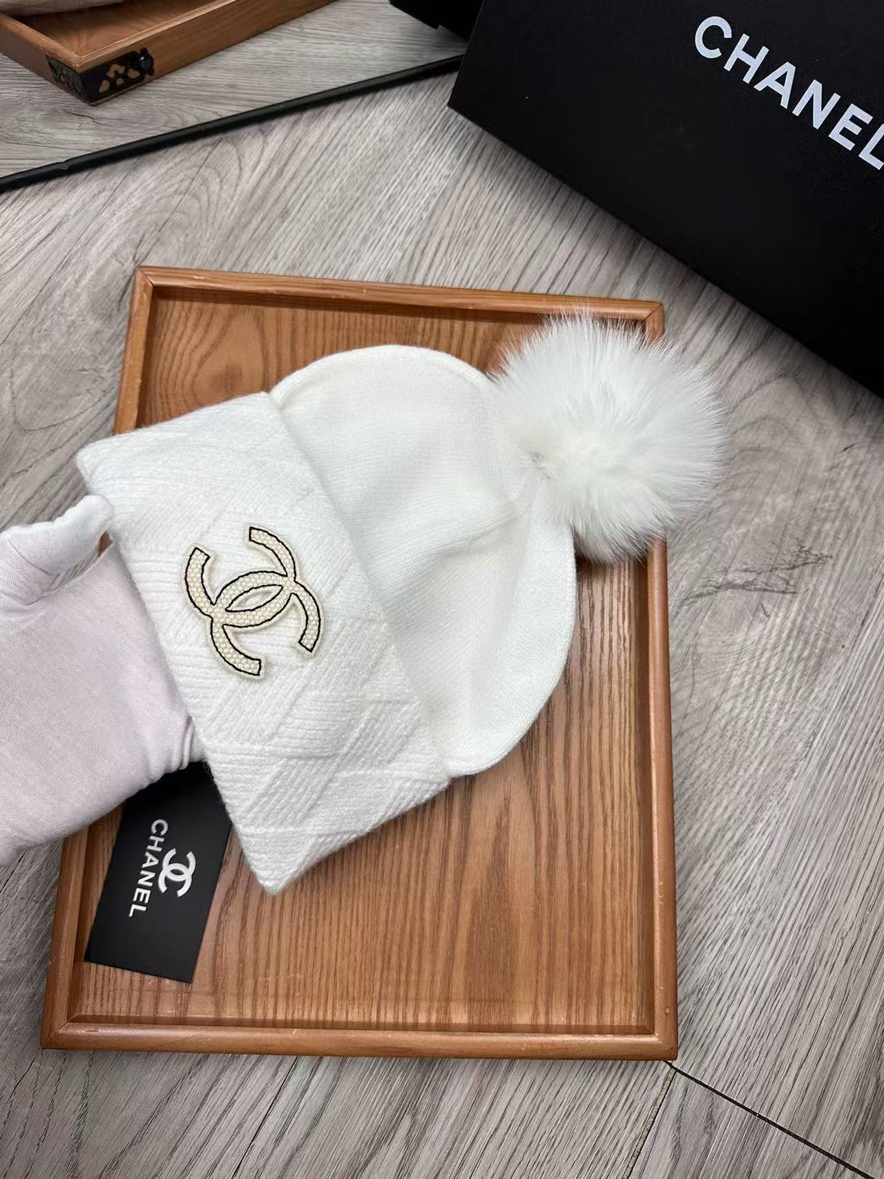 CHANE1 クラシック プラッシュ ウール ハット【50％割引+送料無料】