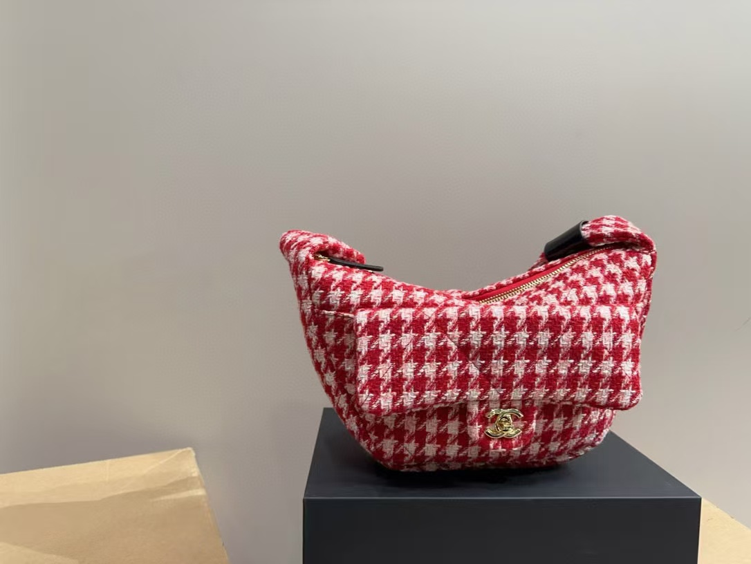 CHANE1 チェック柄ショルダークロスボディバッグ【50％割引+送料無料】