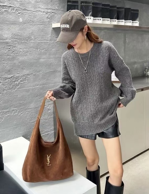 YSL Hoboディアスキン脇バッグ【50％割引+送料無料】