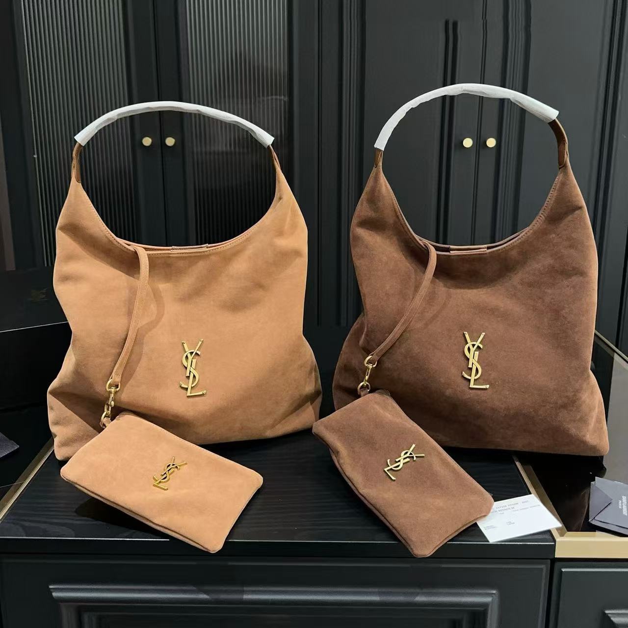 YSL Hoboディアスキン脇バッグ【50％割引+送料無料】