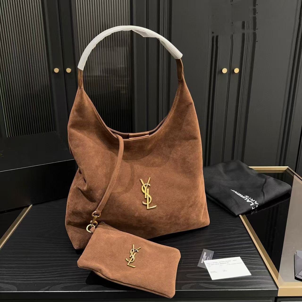YSL Hoboディアスキン脇バッグ【50％割引+送料無料】