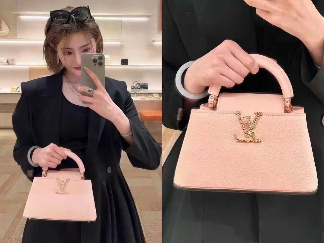 LV capucinesハンドバッグ【50％割引+送料無料】