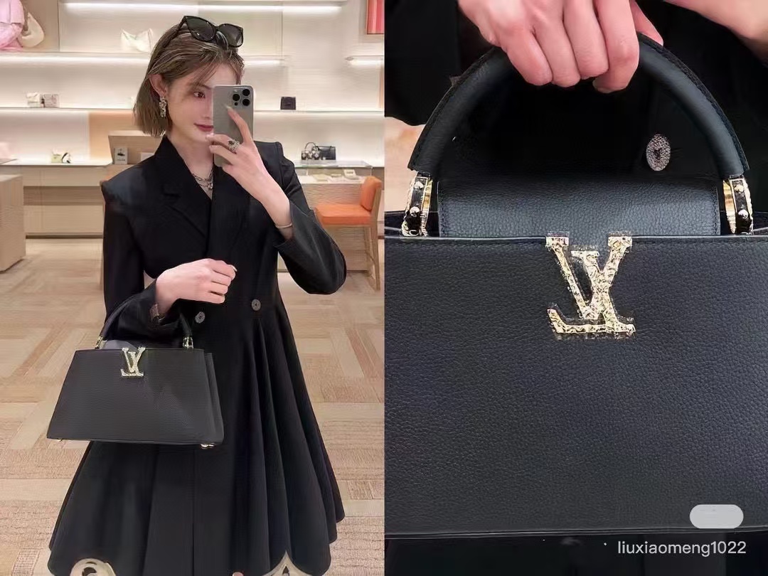 LV capucinesハンドバッグ【50％割引+送料無料】