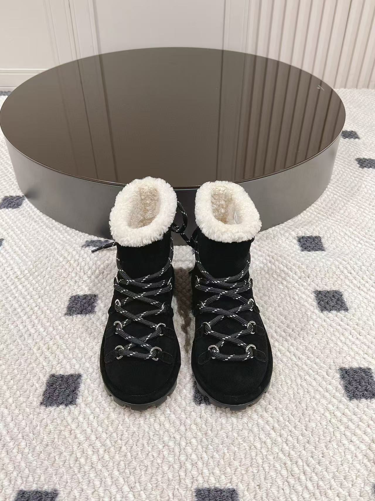 M1UM1U 高品質レースアップスノーブーツ【50％割引+送料無料】