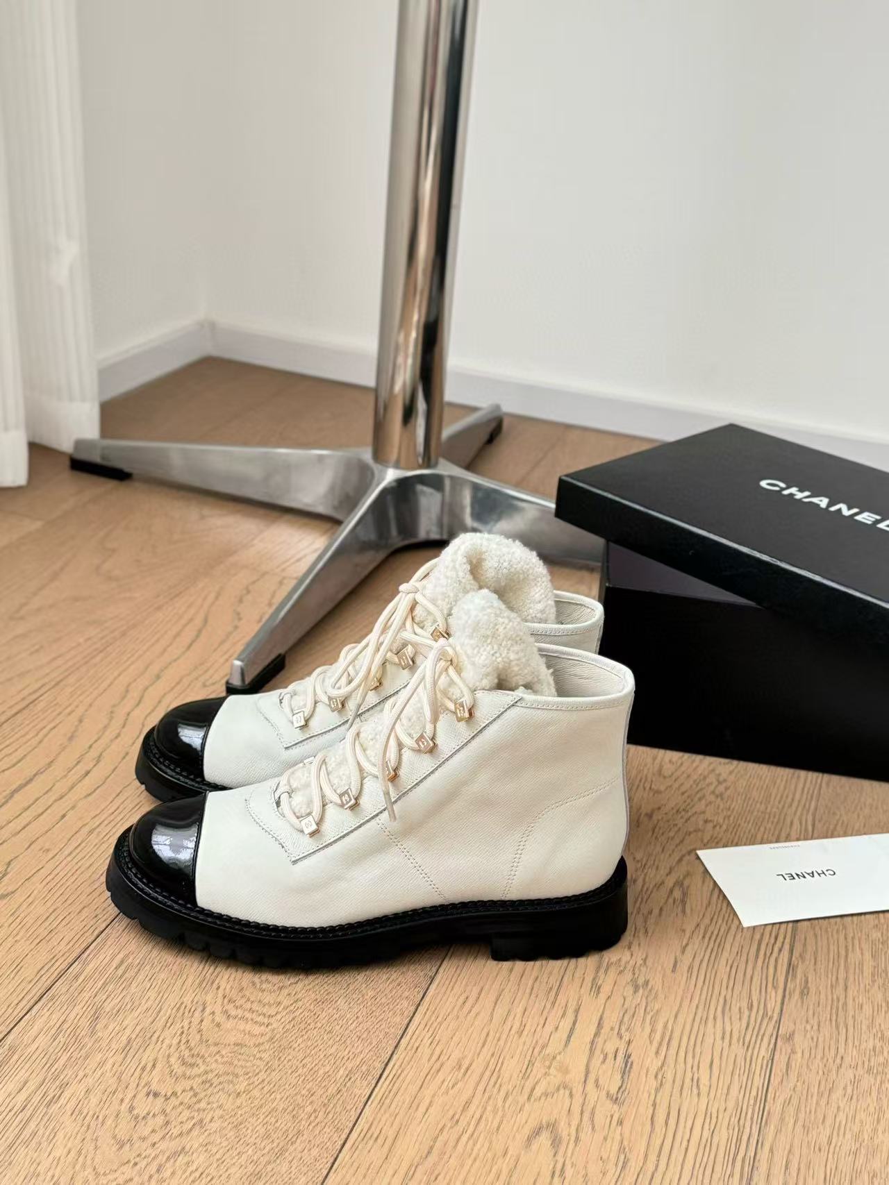 CHANE1高品質カラーブロック レースアップ ブーツ【50％割引+送料無料】