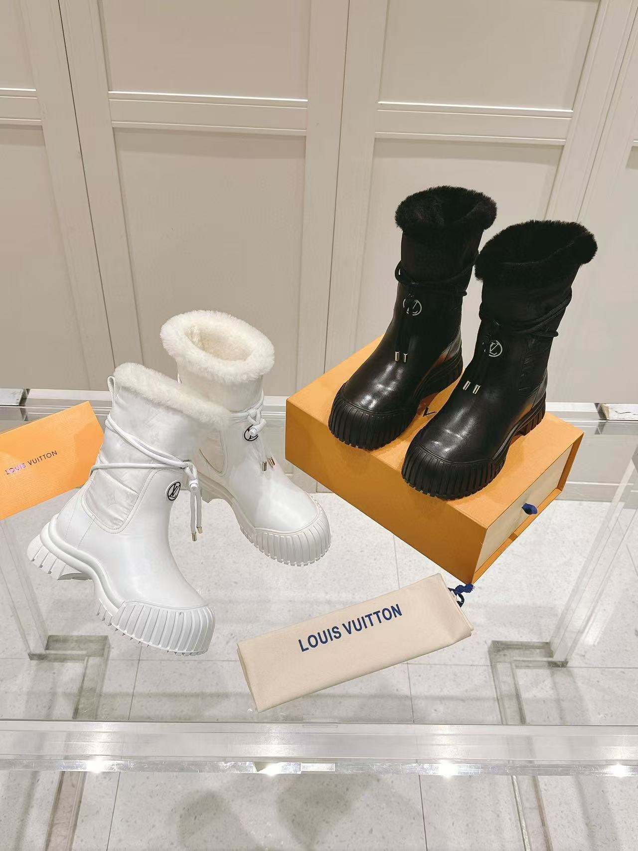 LV高品質スノーブーツ【50％割引+送料無料】