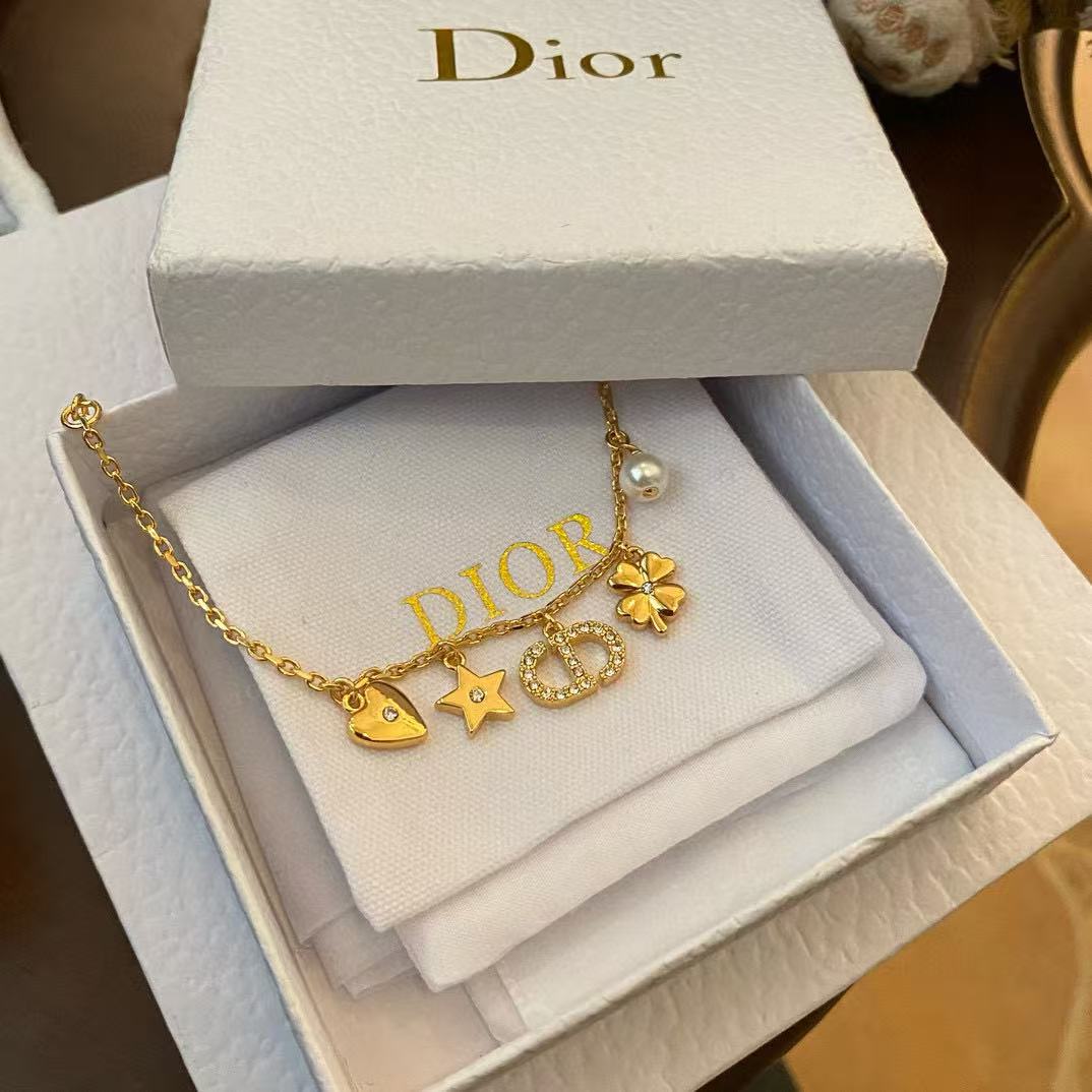 DI0R ダイヤモンド CD ブレスレット【50％割引+送料無料】