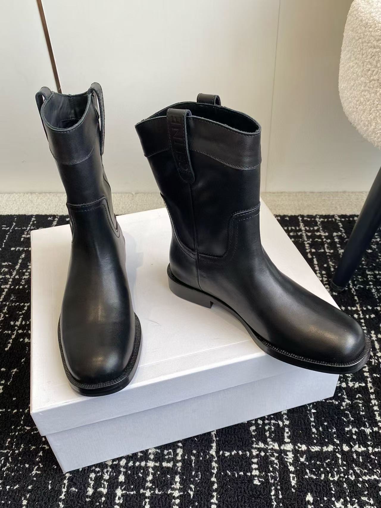 CEL1NE 高品質シンプルシープスキンショートブーツ【50％割引+送料無料】