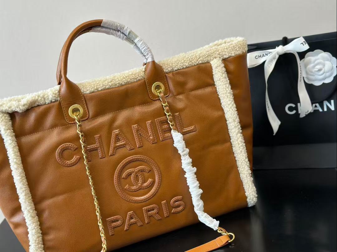 CHANE1 ラムウール ショッピングバッグ【50％割引+送料無料】