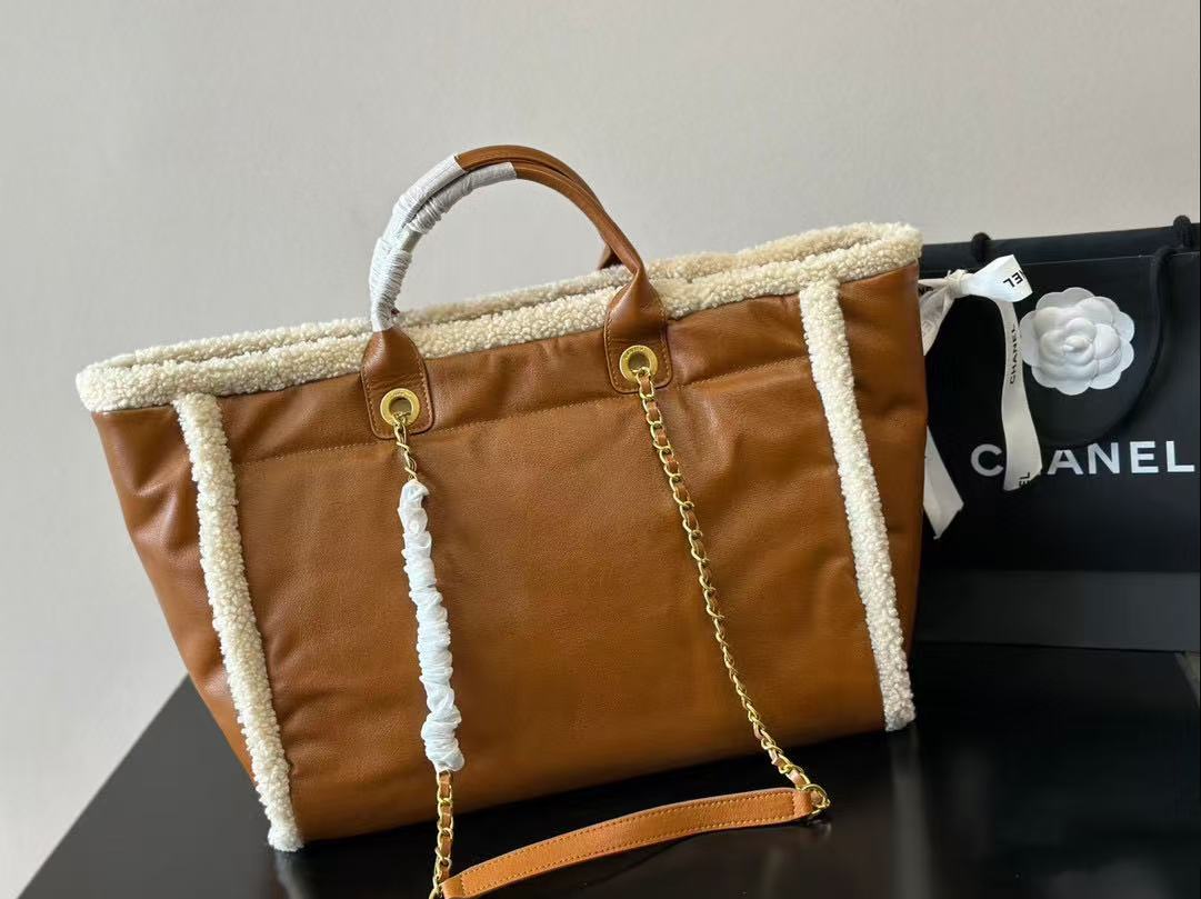 CHANE1 ラムウール ショッピングバッグ【50％割引+送料無料】