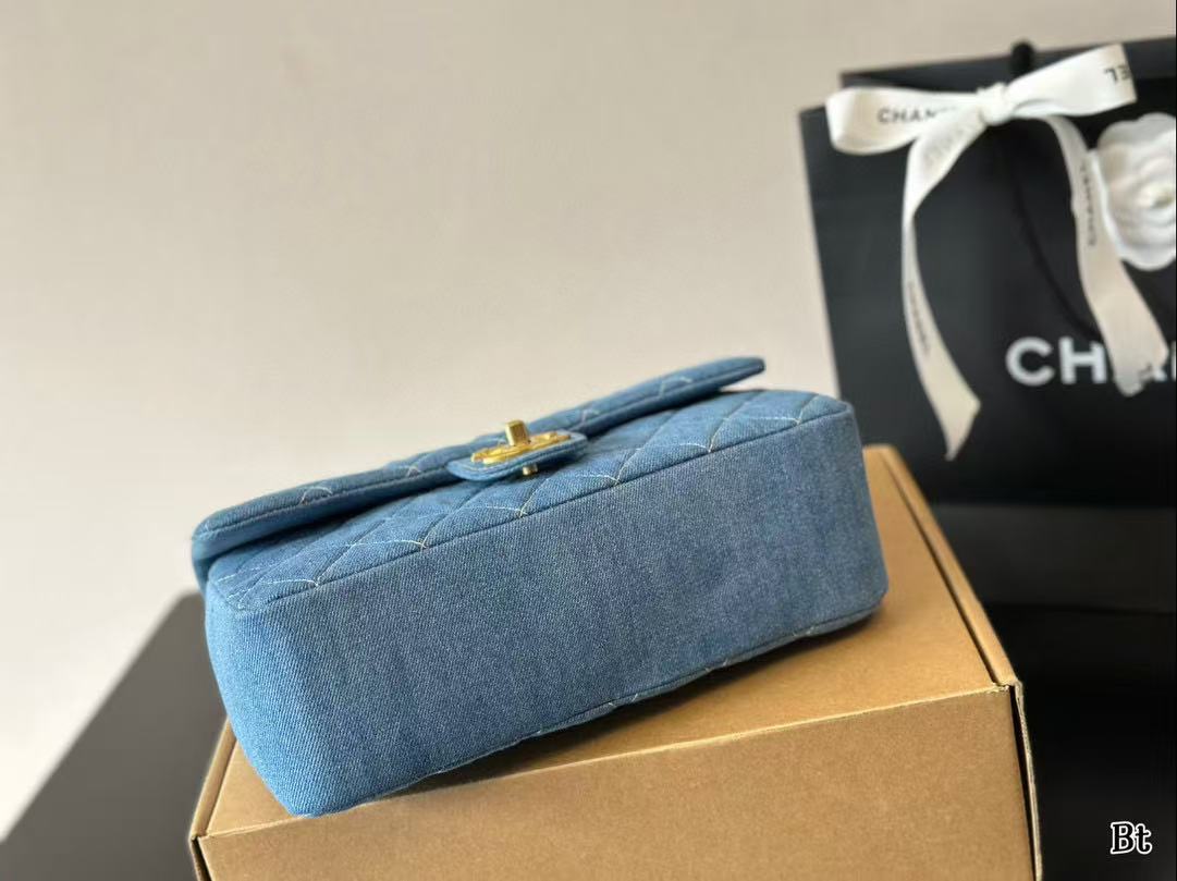 CHANE1 クラシック デニム ショルダー クロスボディバッグ【50％割引+送料無料】