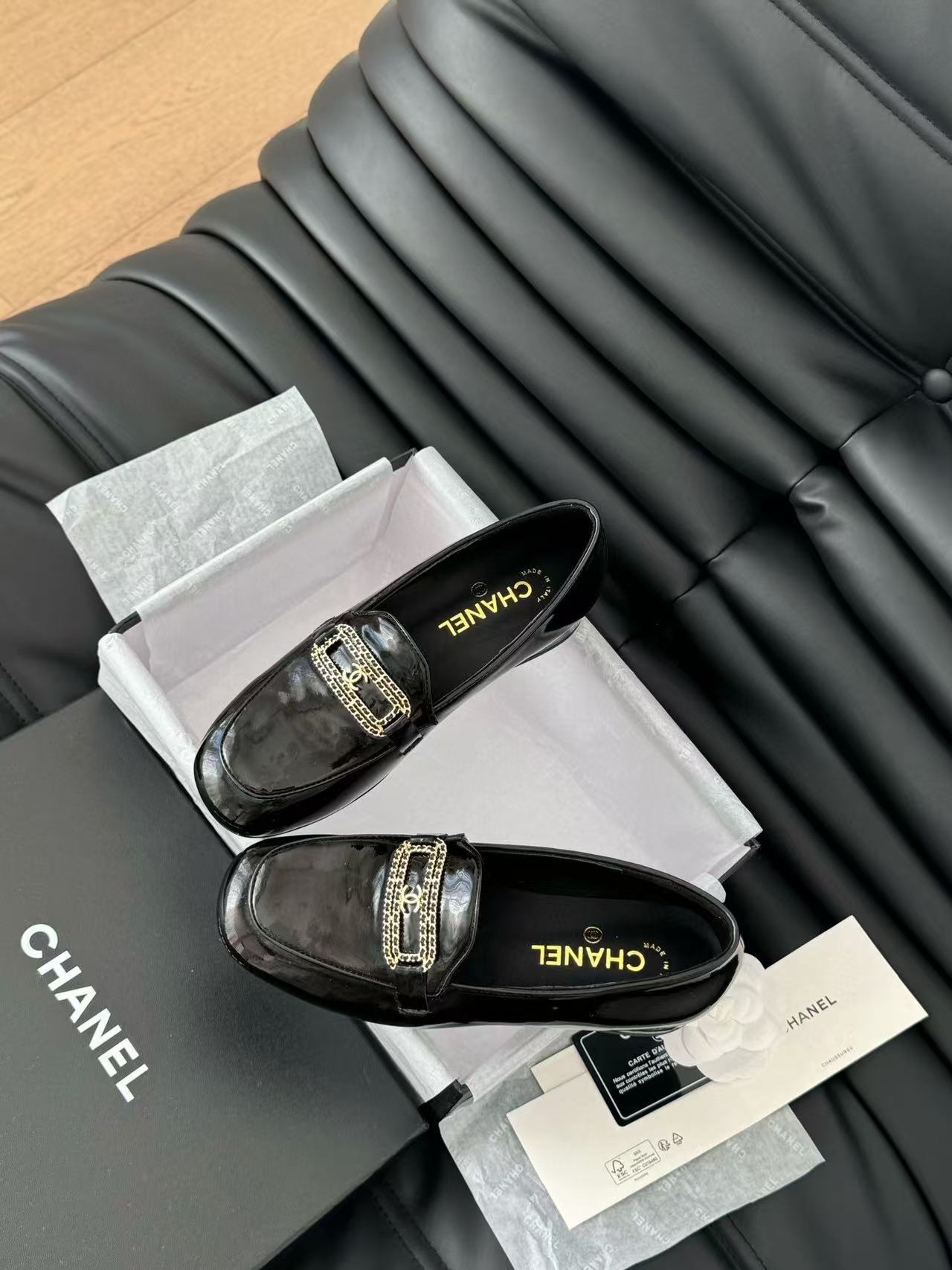 CHANE1 高品質ローファー【50％割引+送料無料】