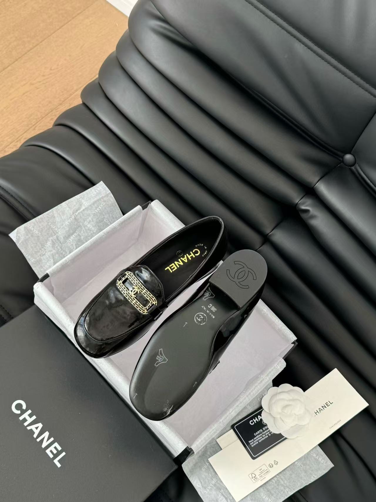 CHANE1 高品質ローファー【50％割引+送料無料】