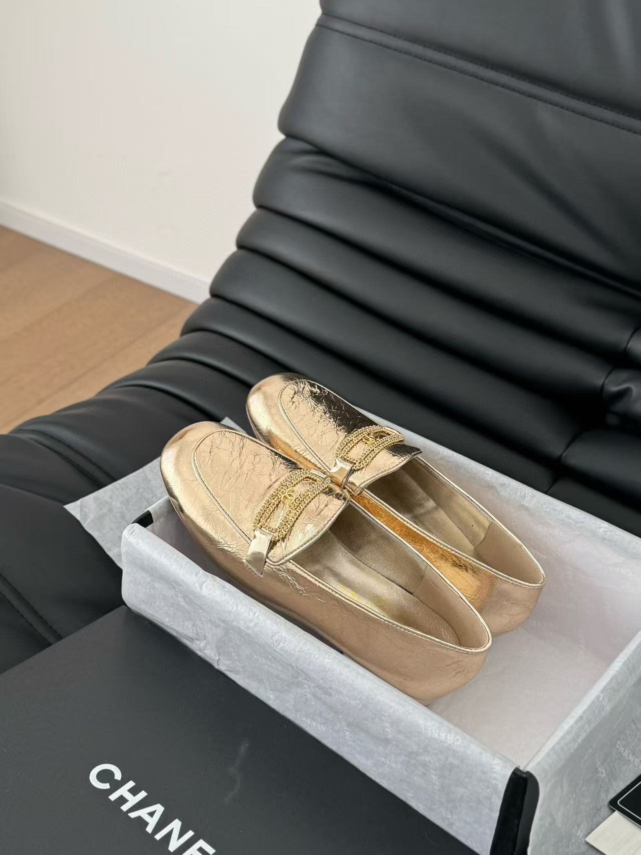 CHANE1 高品質ローファー【50％割引+送料無料】